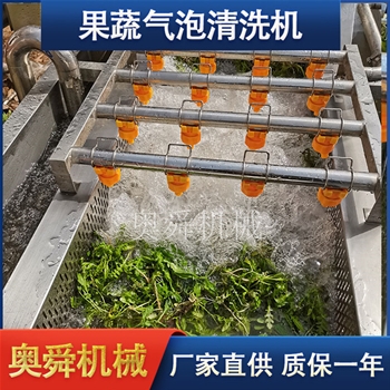 多功能氣泡清洗機 山楂噴淋式清新 海帶絲清洗脫鹽機